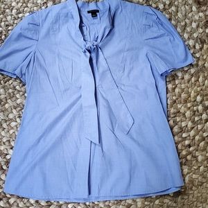 Ann Taylor Tie Blouse